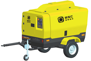 雙級(jí)節(jié)能移動(dòng)螺桿壓縮機(jī)